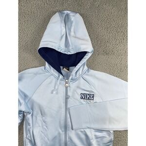 Vintage Nike Dri Fit Hoodie Women Medium Full Zip Jacket‎ Y2K